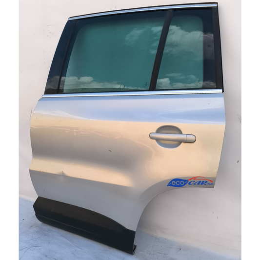 Sportello posteriore sx grigio argento Volkswagen Tiguan anno 2009 ecoAG7315
