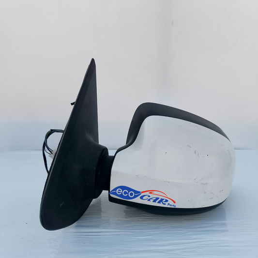 Electric mirror left white Dacia Sandero 2012 5 wires ecoAG6531