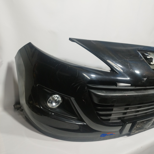 Black front bumper Peugeot 207 2008 ecoAC11299