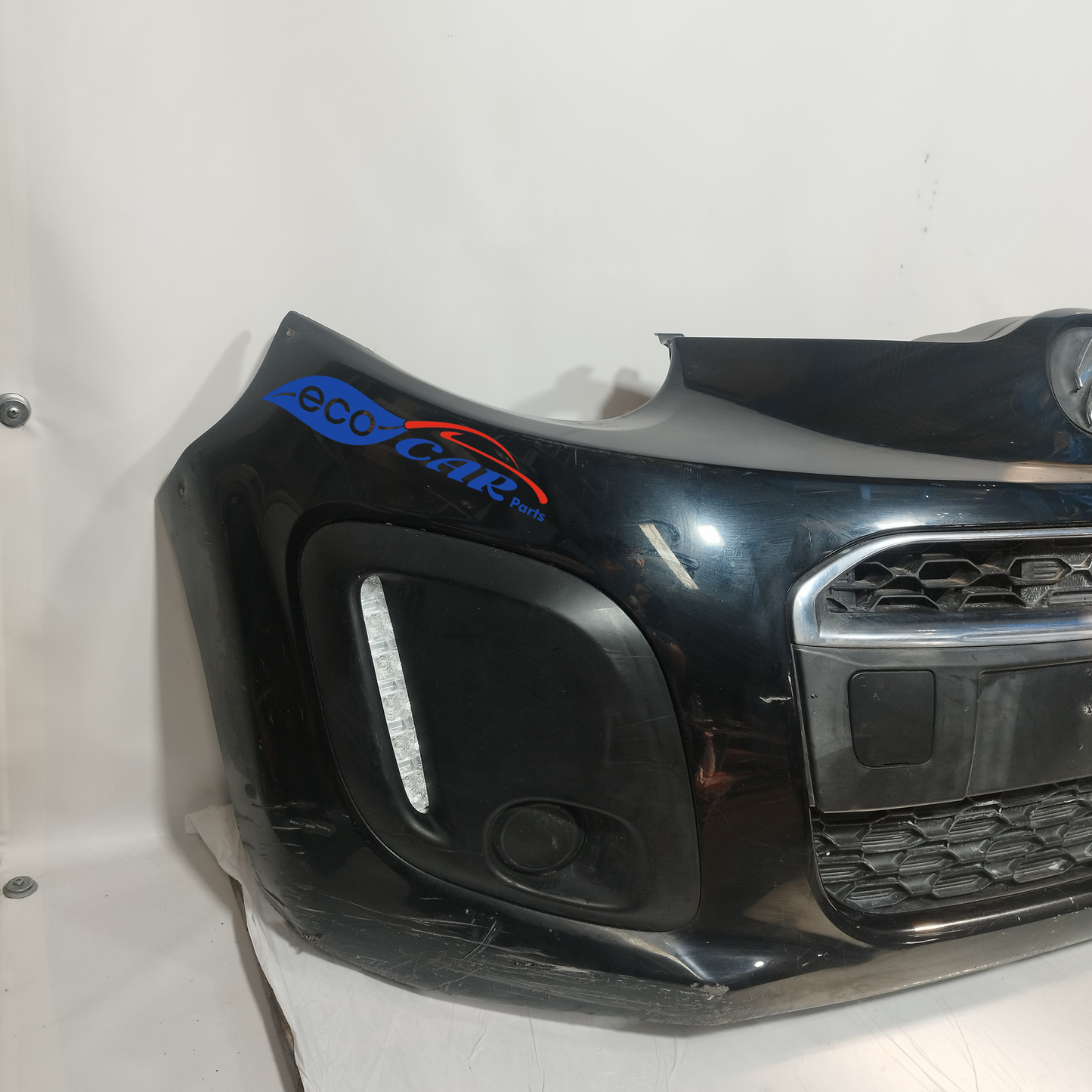 Black front bumper Citroen C1 2013 ecoAC11533