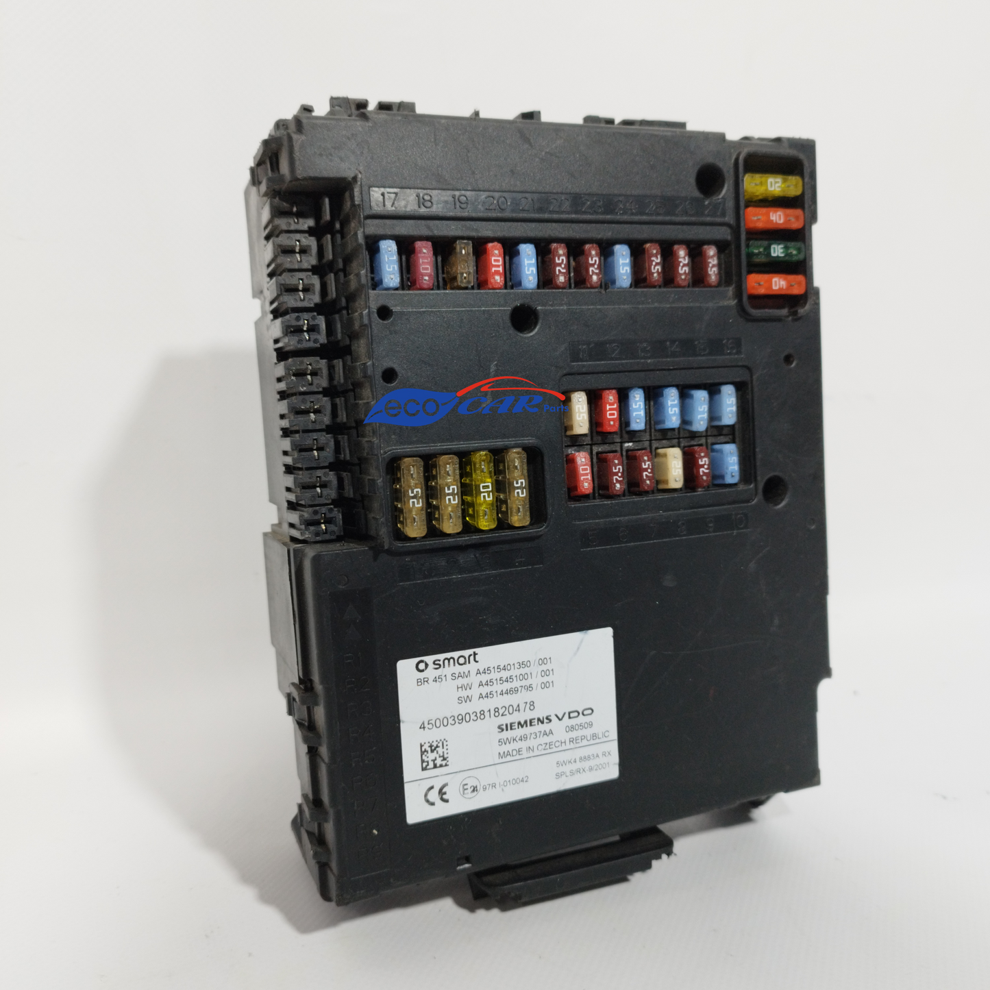 Centralina Sam Smart 451 1.0 B 2010 Cod: A4515401350/001 ecoAC11216