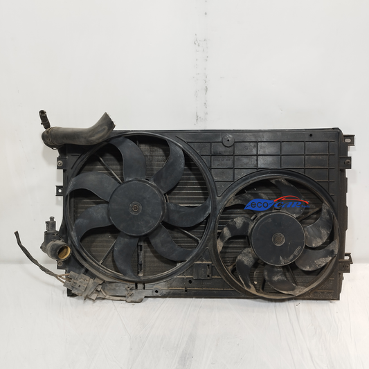 Radiatore acqua con ventola Volkswagen Golf 5 2.0 TD 2006 Cod: 1K0121207T ecoAC13324