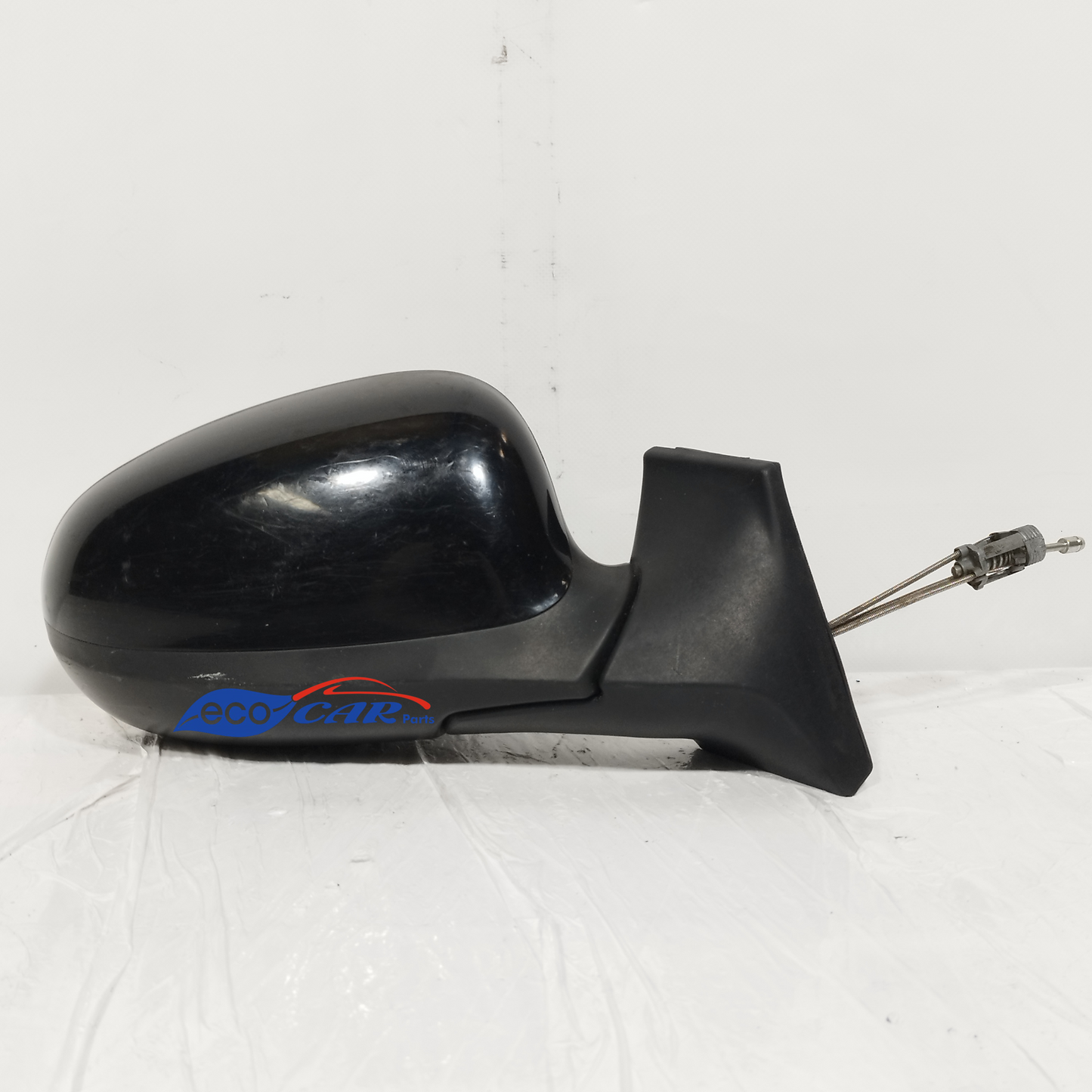 Schwarzer rechter Außenspiegel (manuell) Fiat Idea 2005 ecoAC12336