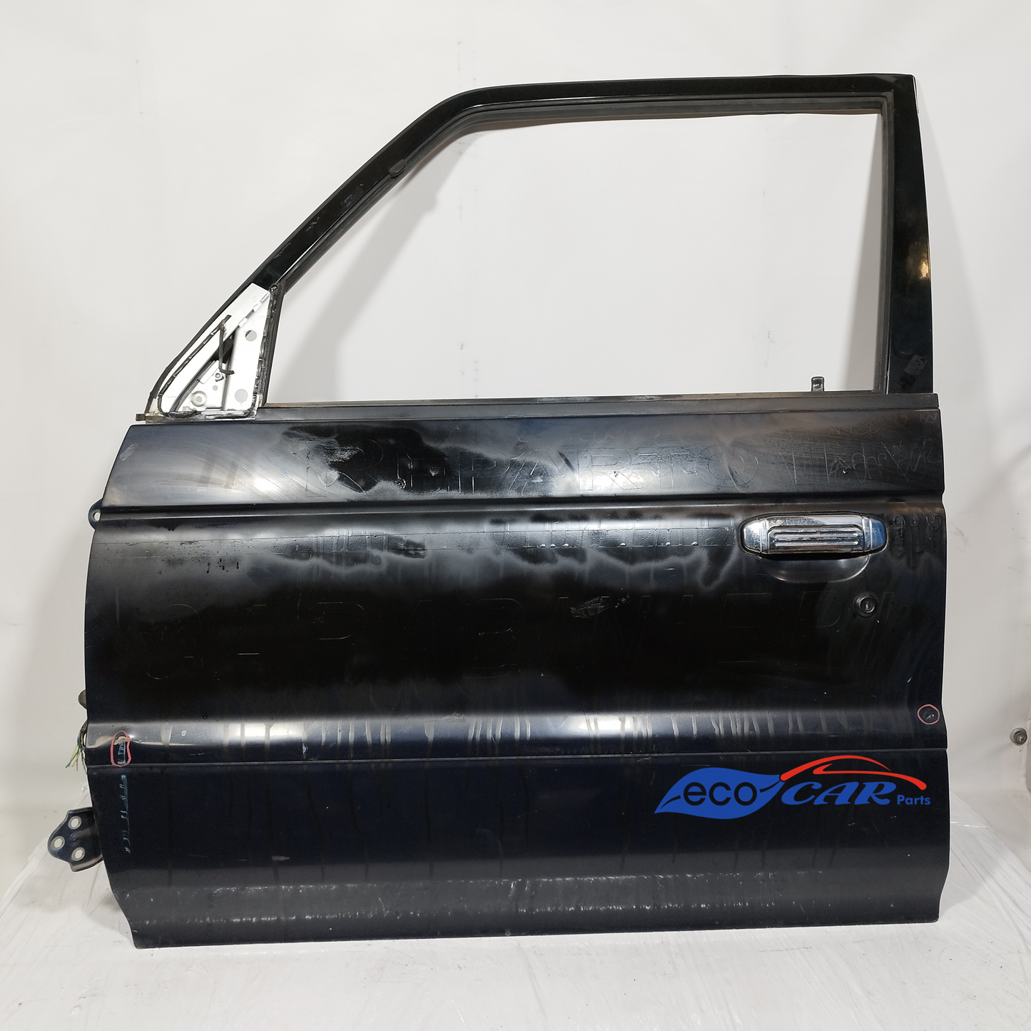 Midnight blue left front door Mitsubishi Pajero 1998 ecoAC6072