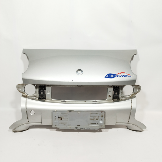 Front bumper center silver gray Smart fortwo 450 2004 ecoAC10911