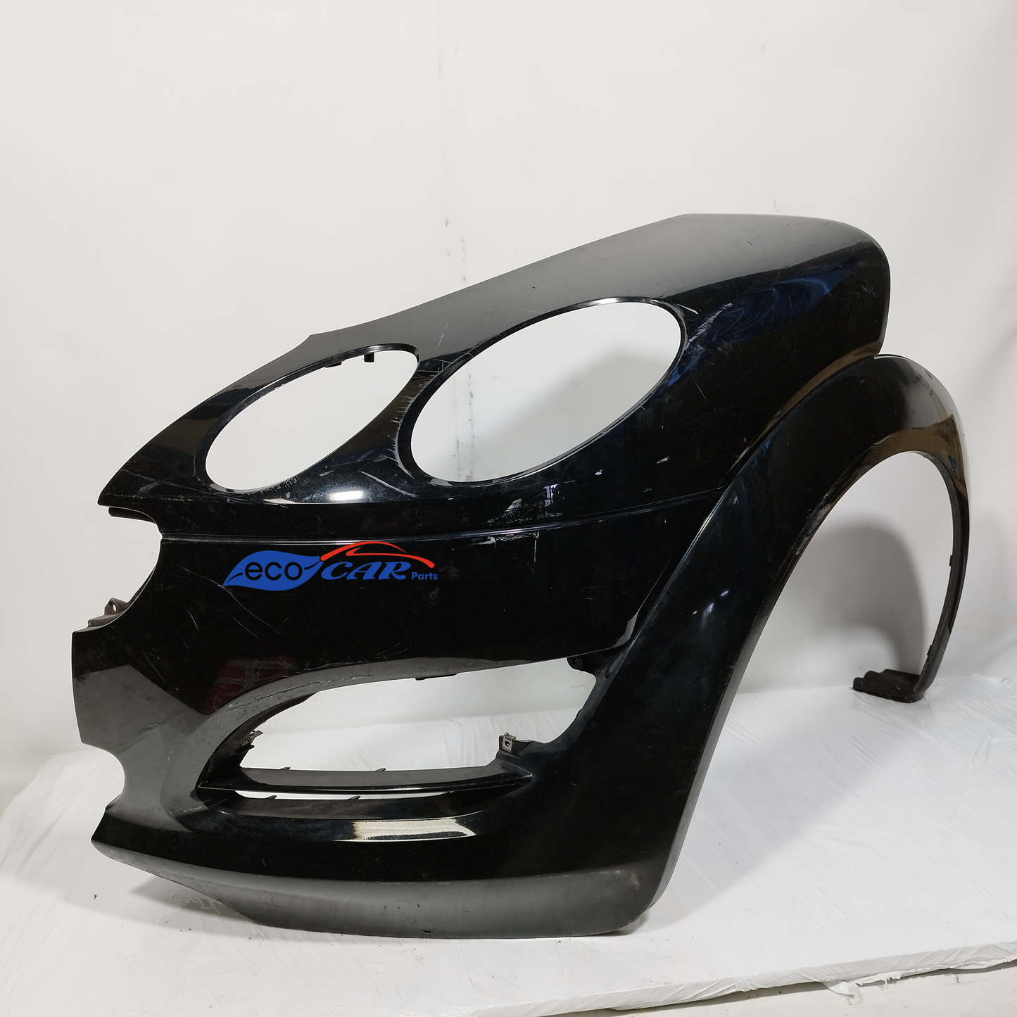 Schwarzer linker Kotflügel vorne Smart Forfour 2005 ecoAC12751