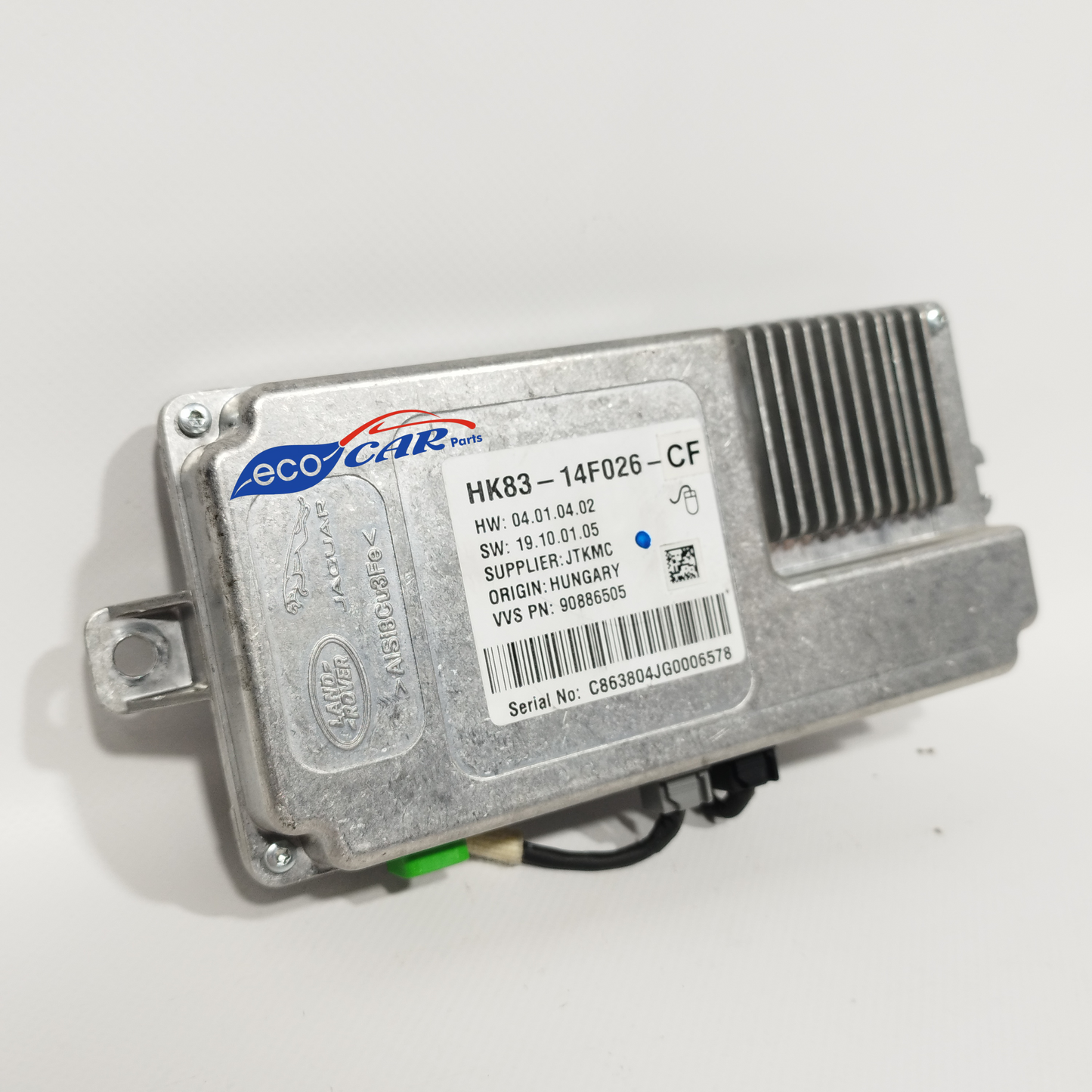 Jaguar F-Pace 2018 Rear View Camera Control Unit Code: HK83-14F026-CF ecoAC11364