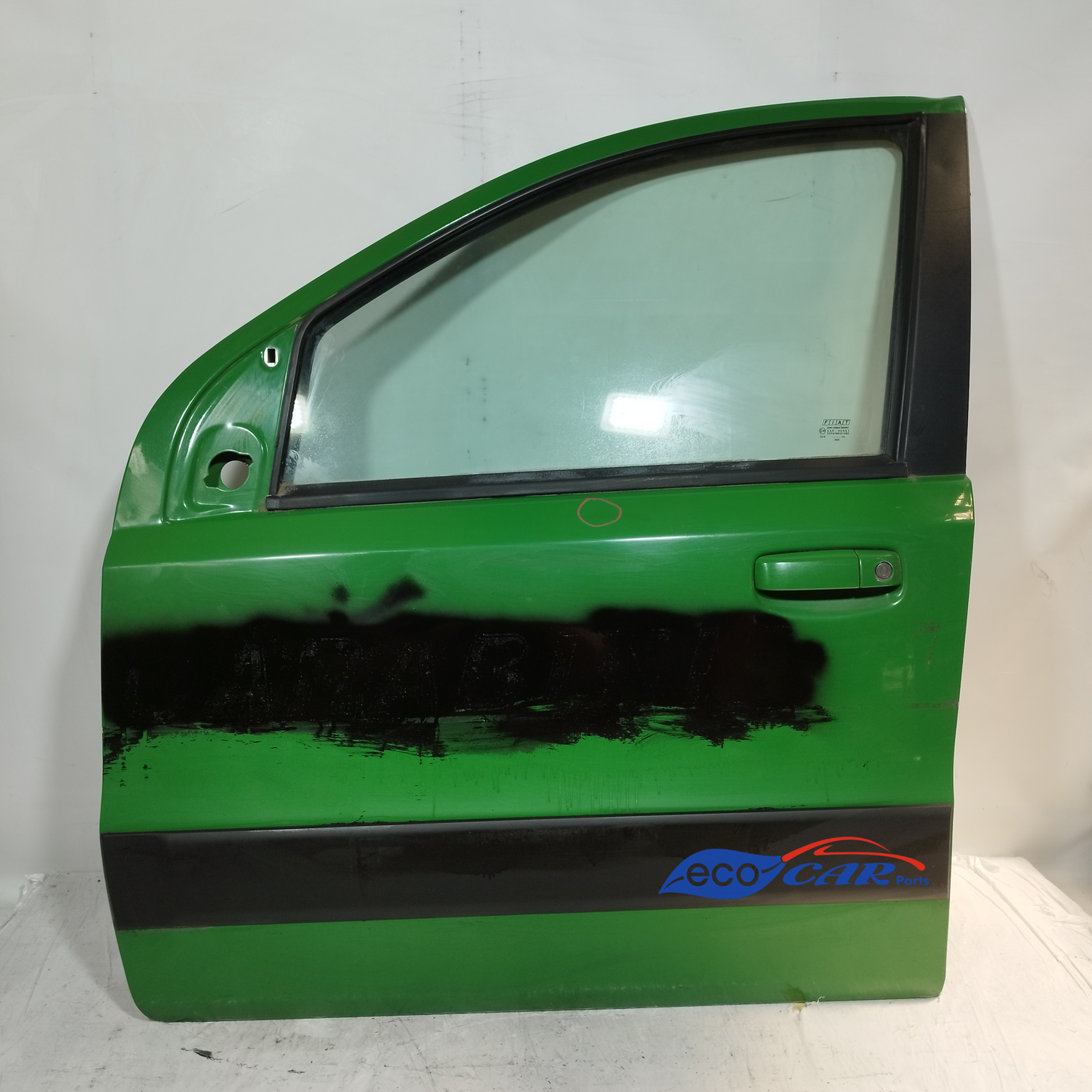 Sportello anteriore sx verde Fiat Panda Climbing 4x4 2008 ecoAC4314