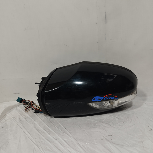 Schwarzer elektrischer Außenspiegel links vorne für Mercedes A-Klasse, Baujahr 2005, 9-adrig, ecoAC13198