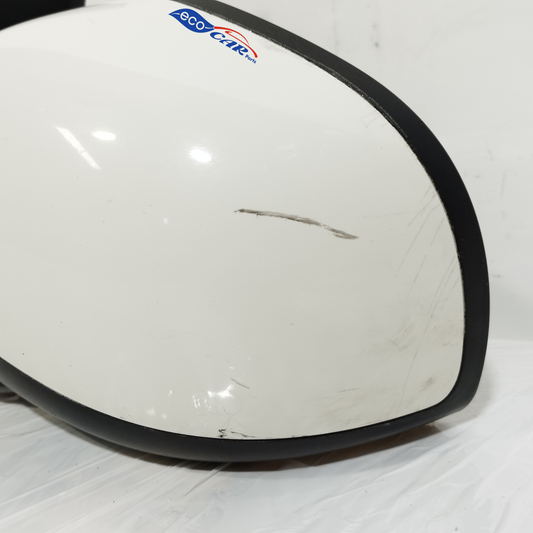 Specchietto manuale anteriore sx bianco Fiat Panda 2010 ecoAC12723