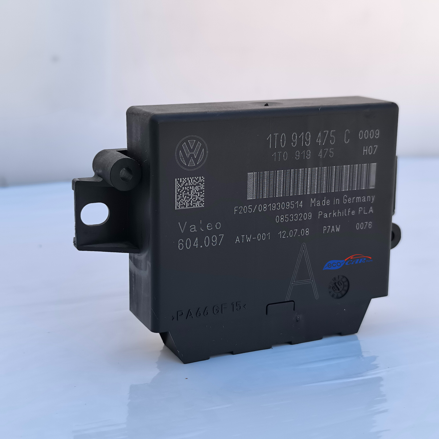 Steuergerät für Parksensoren des Volkswagen Tiguan, Baujahr 2009, Code 1T0919475C ecoAG7386