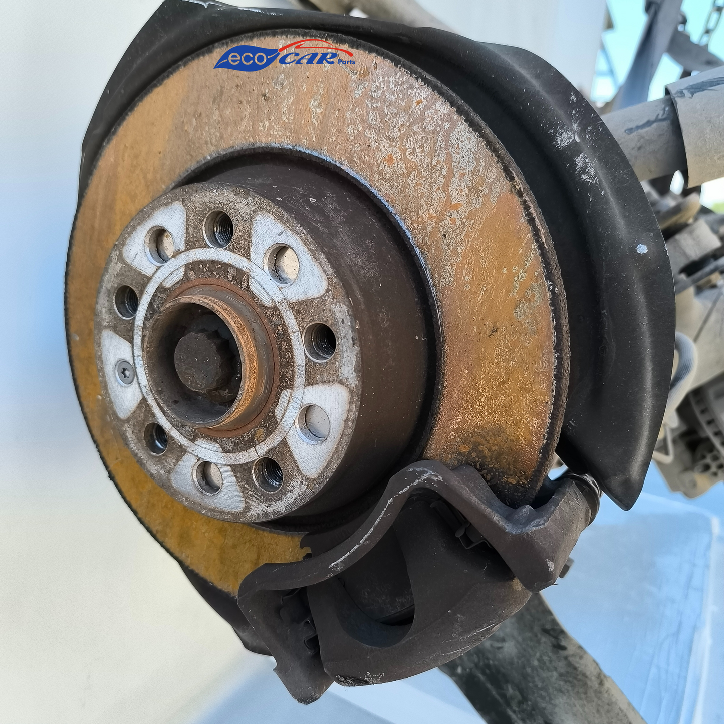 Hinterachse komplett mit Differential für Volkswagen Tiguan 2.0 TDI 4x4, Baujahr 2009, Code 2SB0525010 ecoAG7246