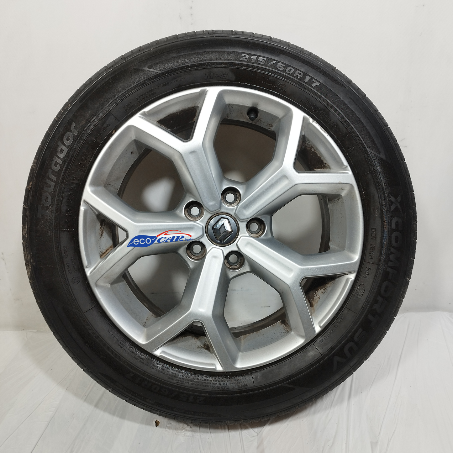 Ruota con cerchio in lega Renault Kadjar 2018 ecoAC13879