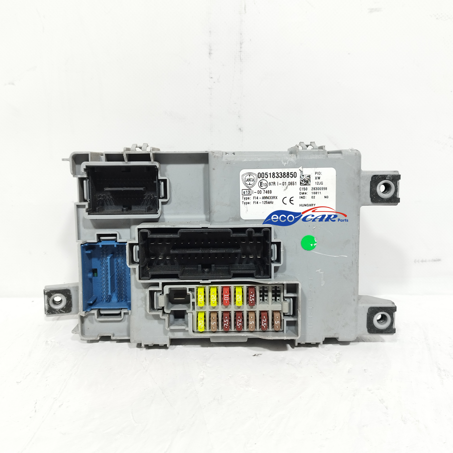 Kit accensione Lancia Ypsilon 0.9 B 2013 Cod: 51903149 ecoAC12494