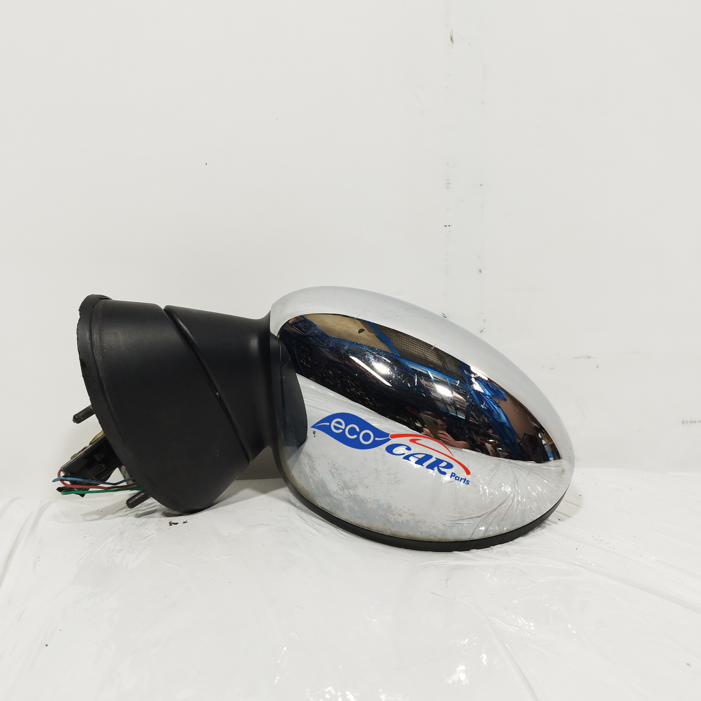 Specchietto elettrico anteriore sx cromato Mini Cooper R53 Cabrio 2004 3 Fili ecoAC11946