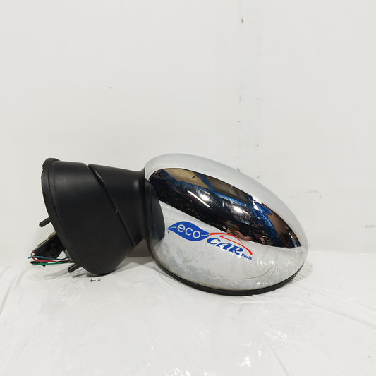 Specchietto elettrico anteriore sx cromato Mini Cooper R53 Cabrio 2004 3 Fili ecoAC11946