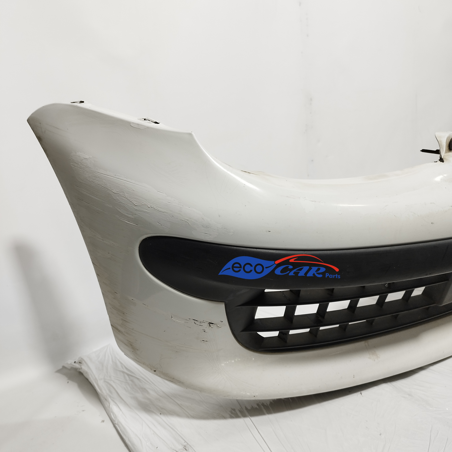 White front bumper Fiat 600 2003 ecoAC11953