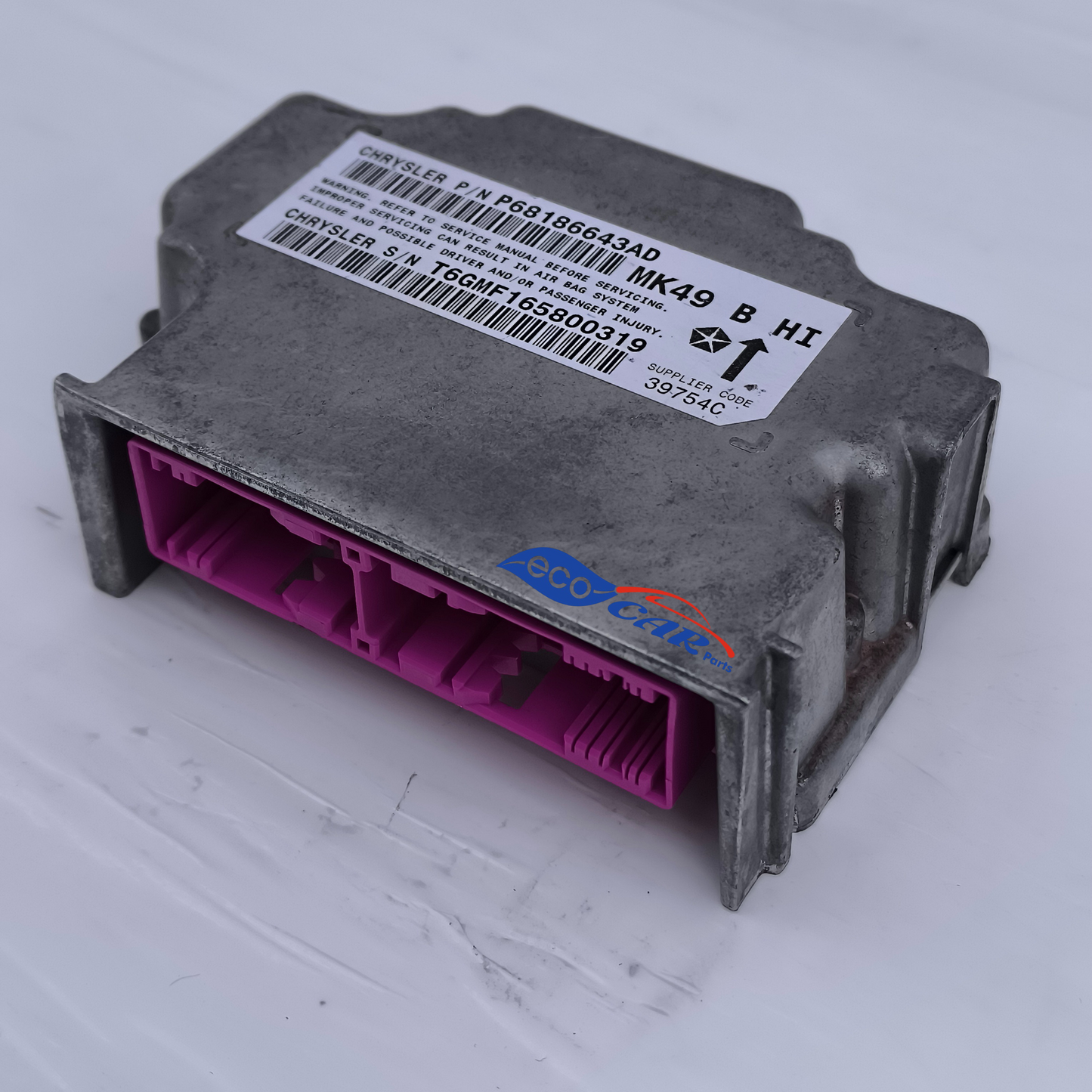 Centralina airbag Jeep Compass anno 2014 Cod. p68186643AD ecoAG6811