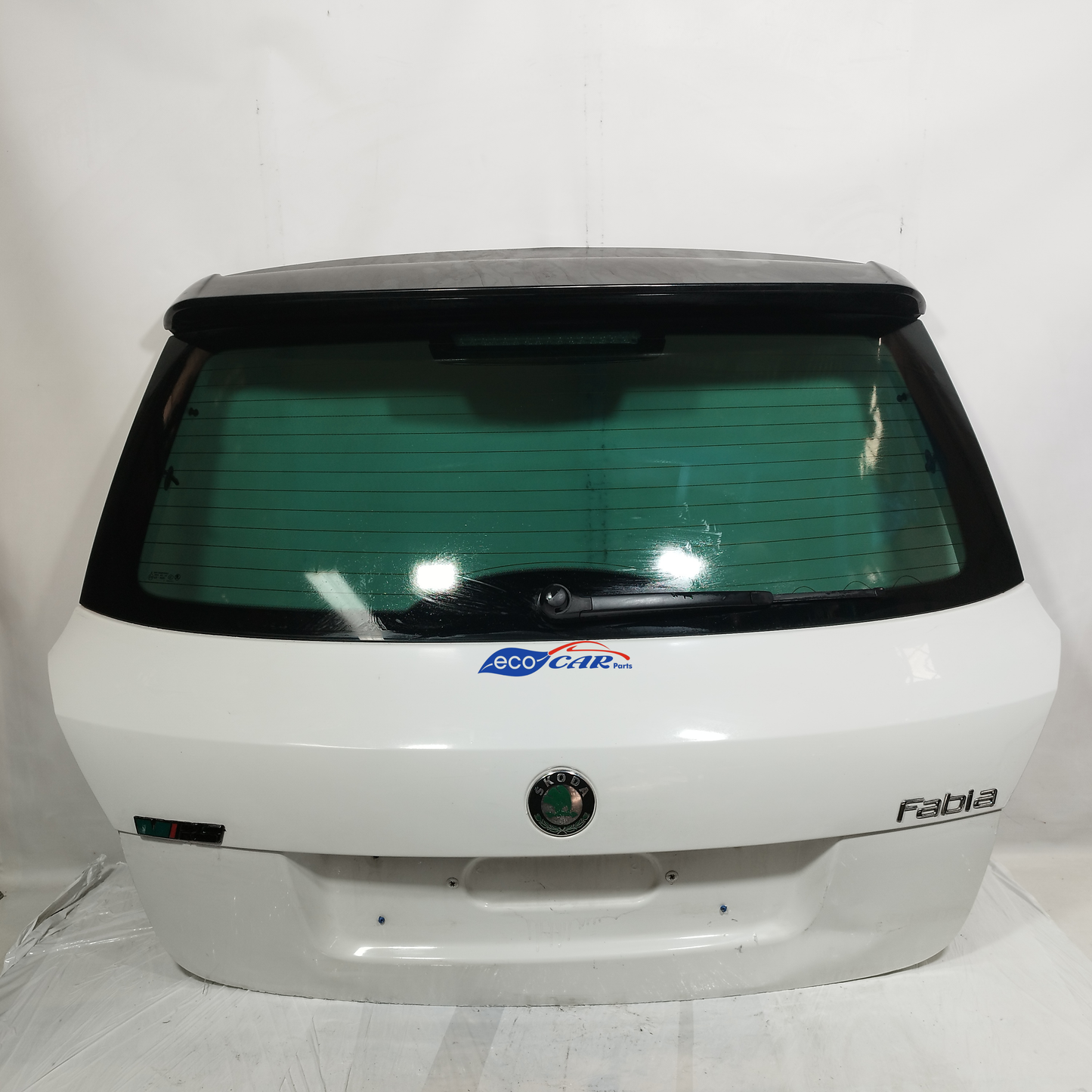Portellone posteriore bianco Skoda Fabia 2012 ecoAC13937