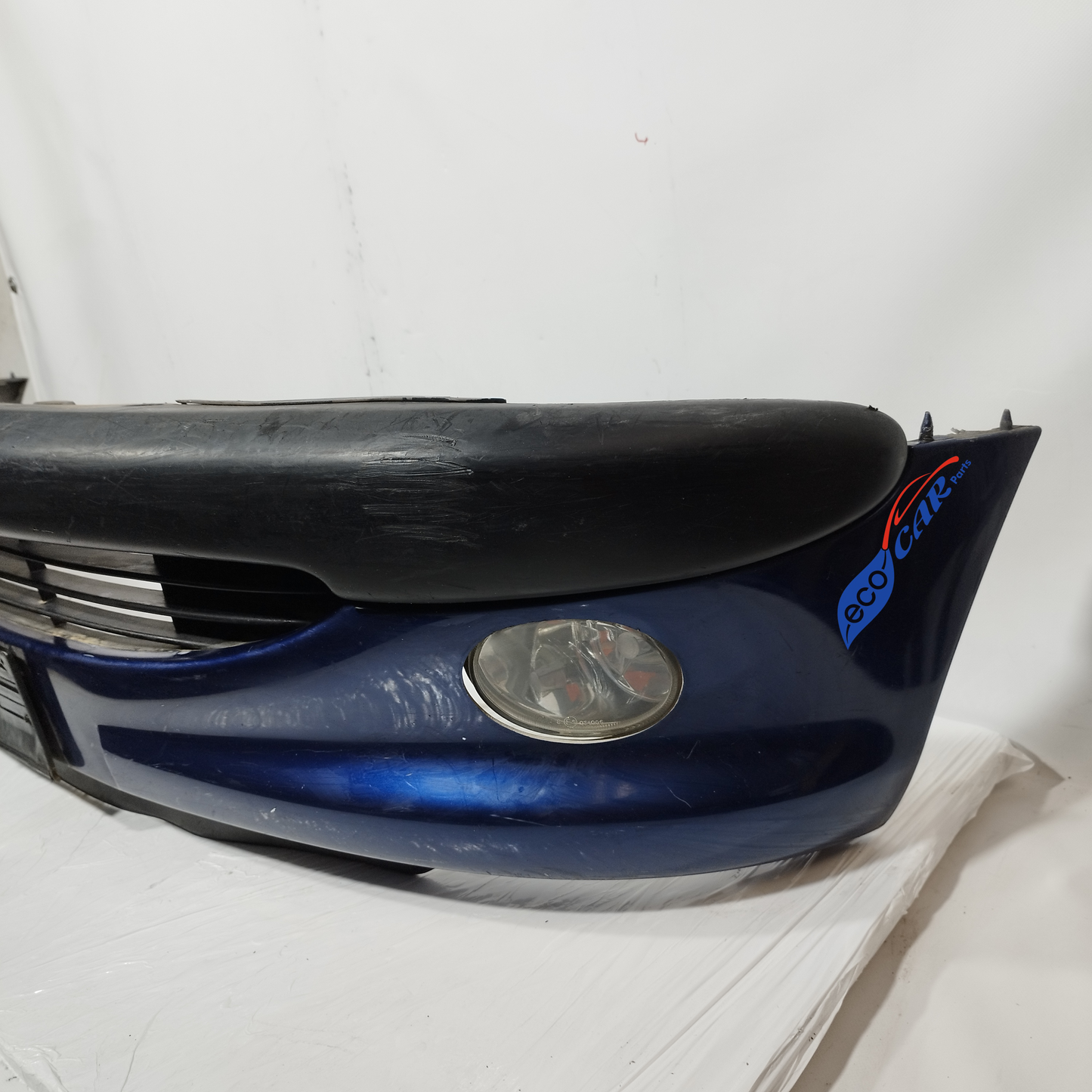 Front Bumper Blue Peugeot 206 2003 ecoAC12370