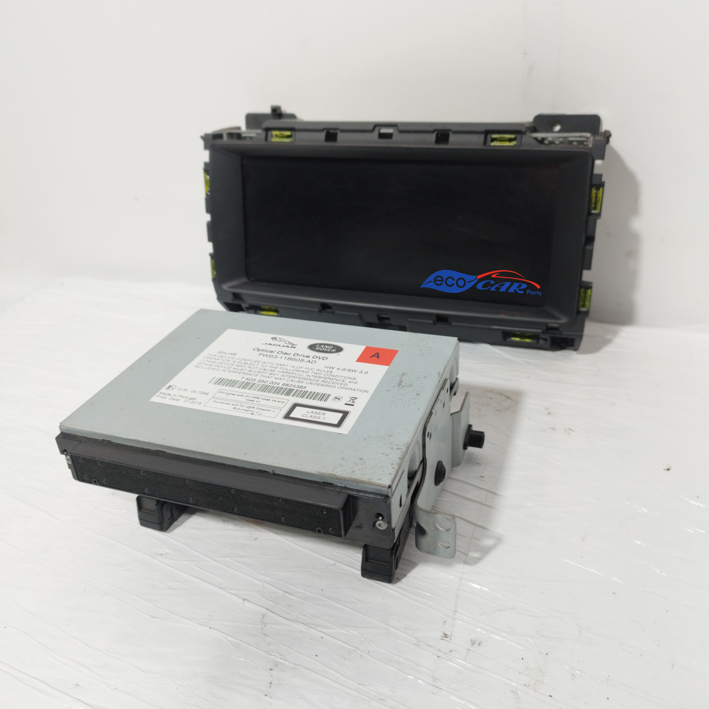 Display navigatore con lettore cd Jaguar F-pace 2018 Cod: FW93-11B608-AD ecoAC11351