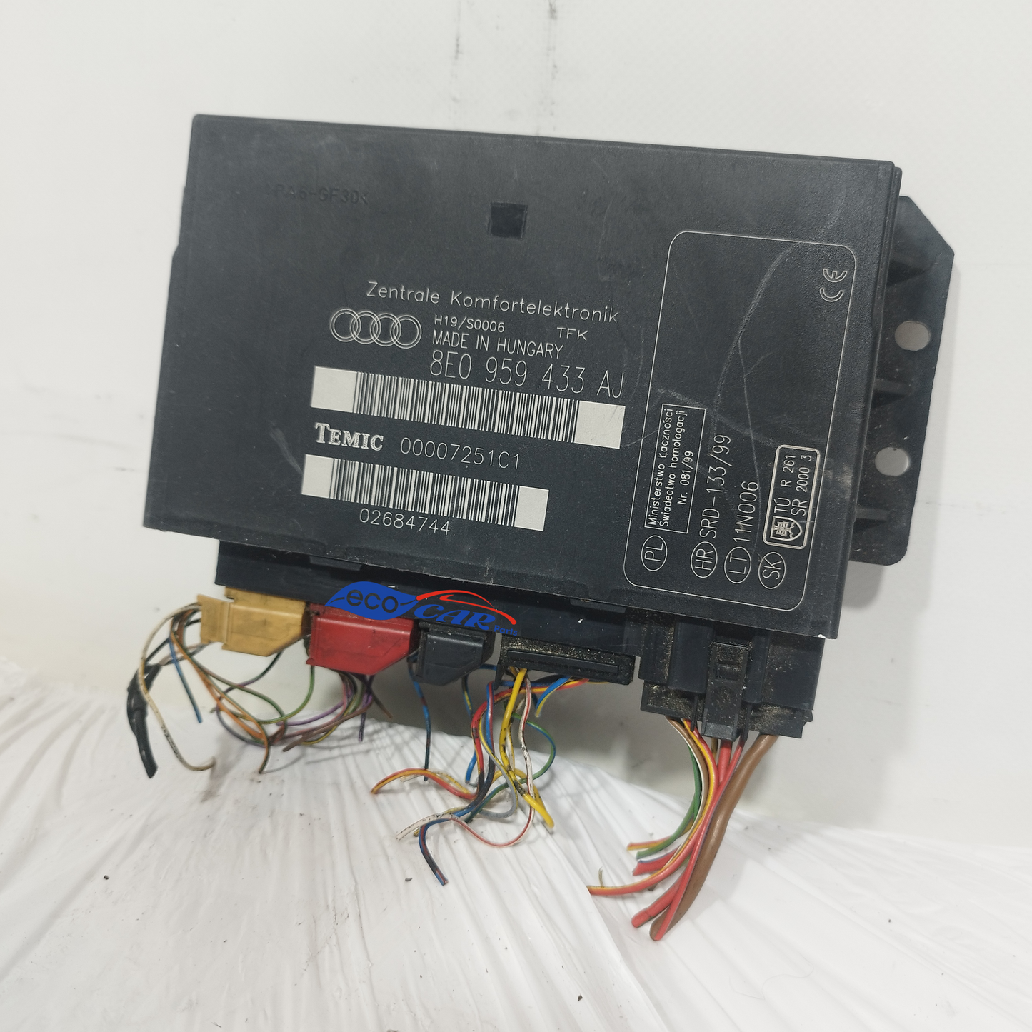 Centralina comfort Audi A4 2004 Cod: 8E0959433AJ ecoAC12992