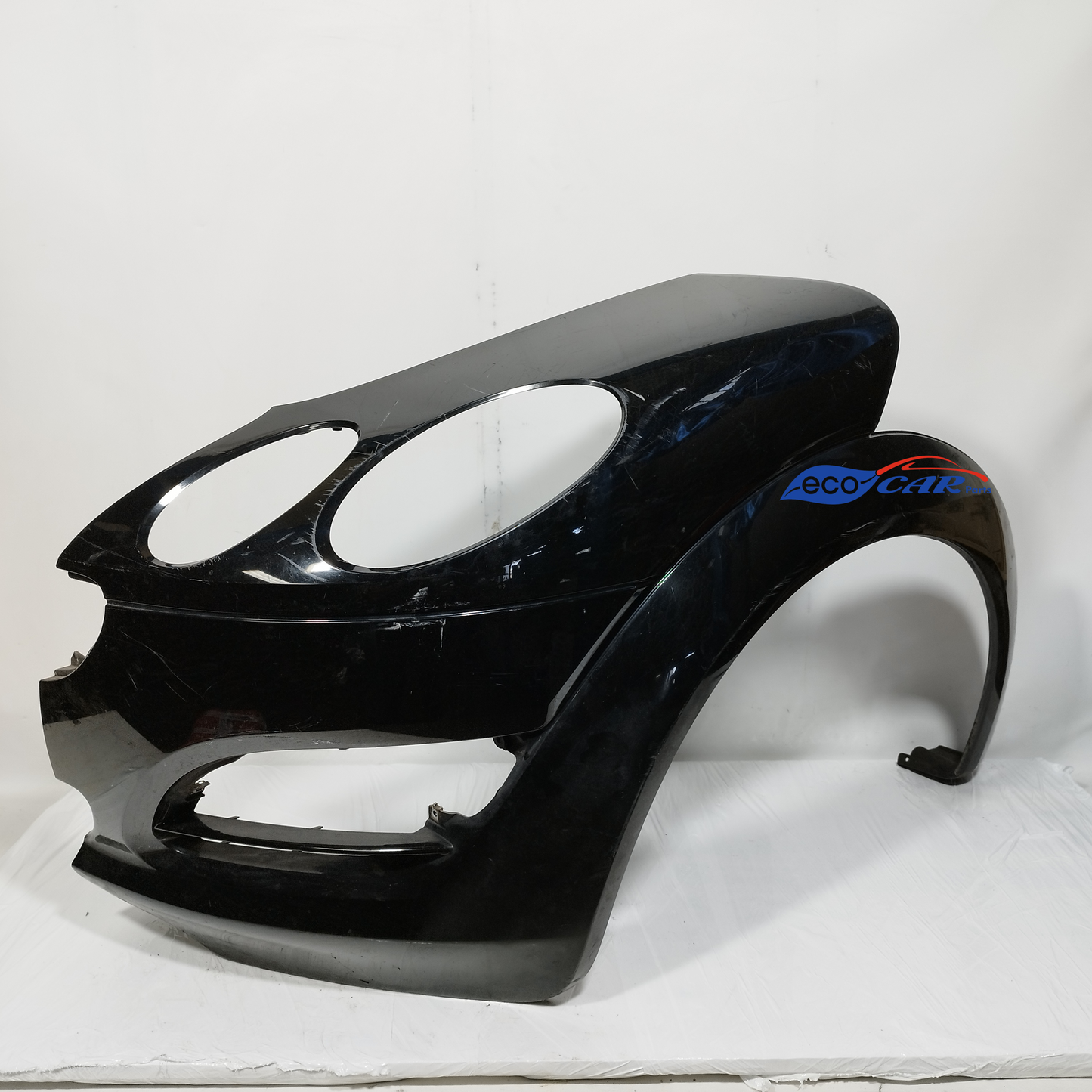 Schwarzer linker Kotflügel vorne Smart Forfour 2005 ecoAC12751