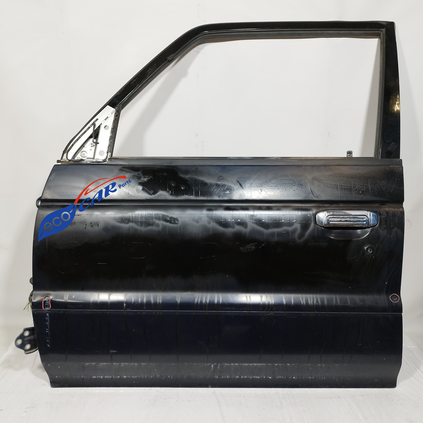 Midnight blue left front door Mitsubishi Pajero 1998 ecoAC6072