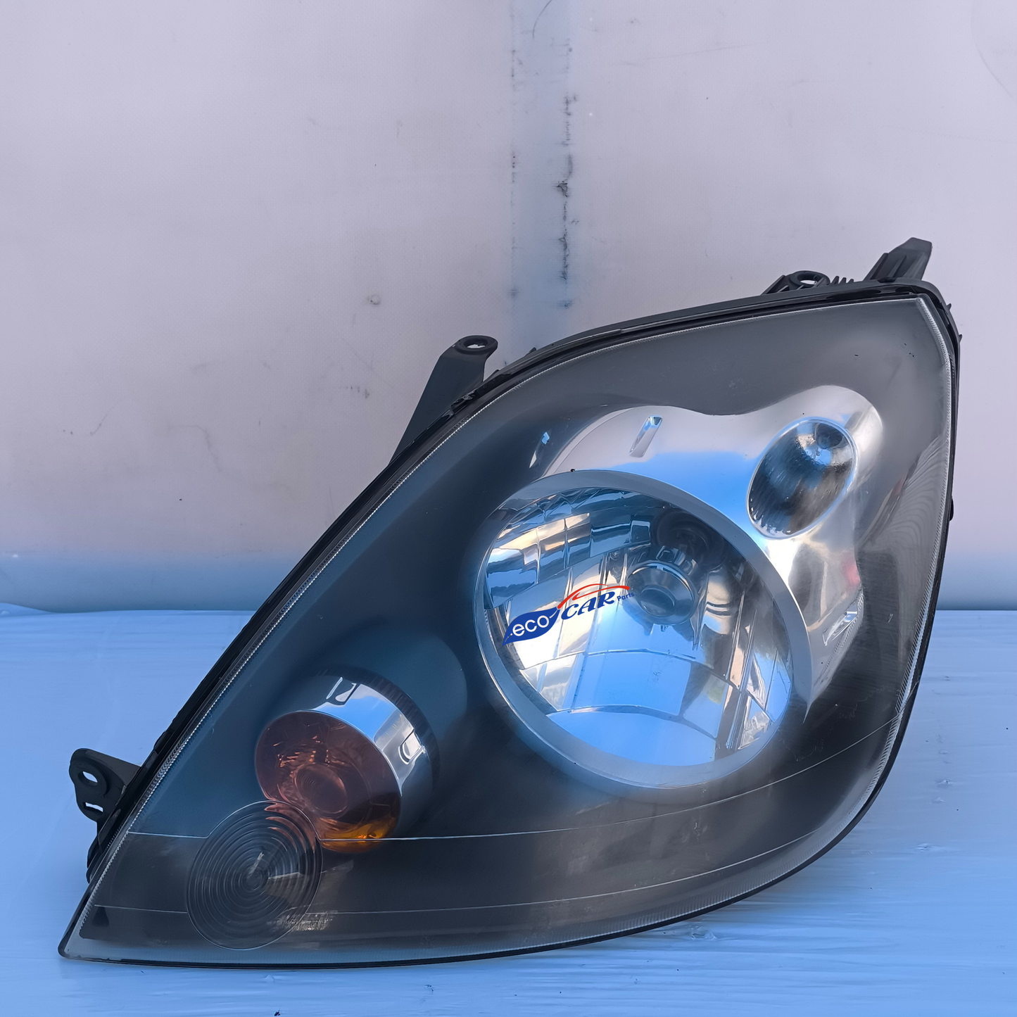 Linker Frontscheinwerfer Ford Fiesta Baujahr 2007, Nachbauteil, Marke Depo Eco, AG7489