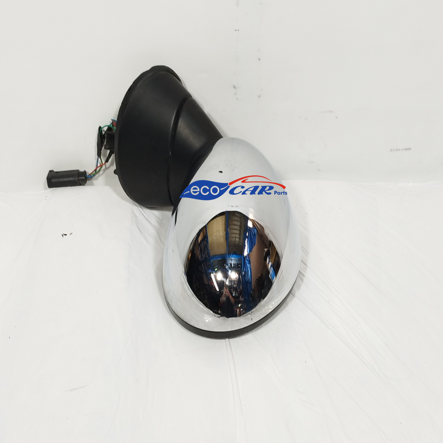 Specchietto elettrico anteriore sx cromato Mini Cooper R53 Cabrio 2004 3 Fili ecoAC11946