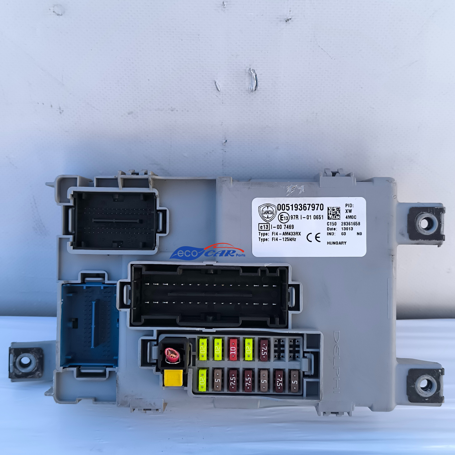 Kit accensione Lancia Ypsilon 312 1.2 B anno 2014 cod. iaw.5sf8.p9 ecoAG7462