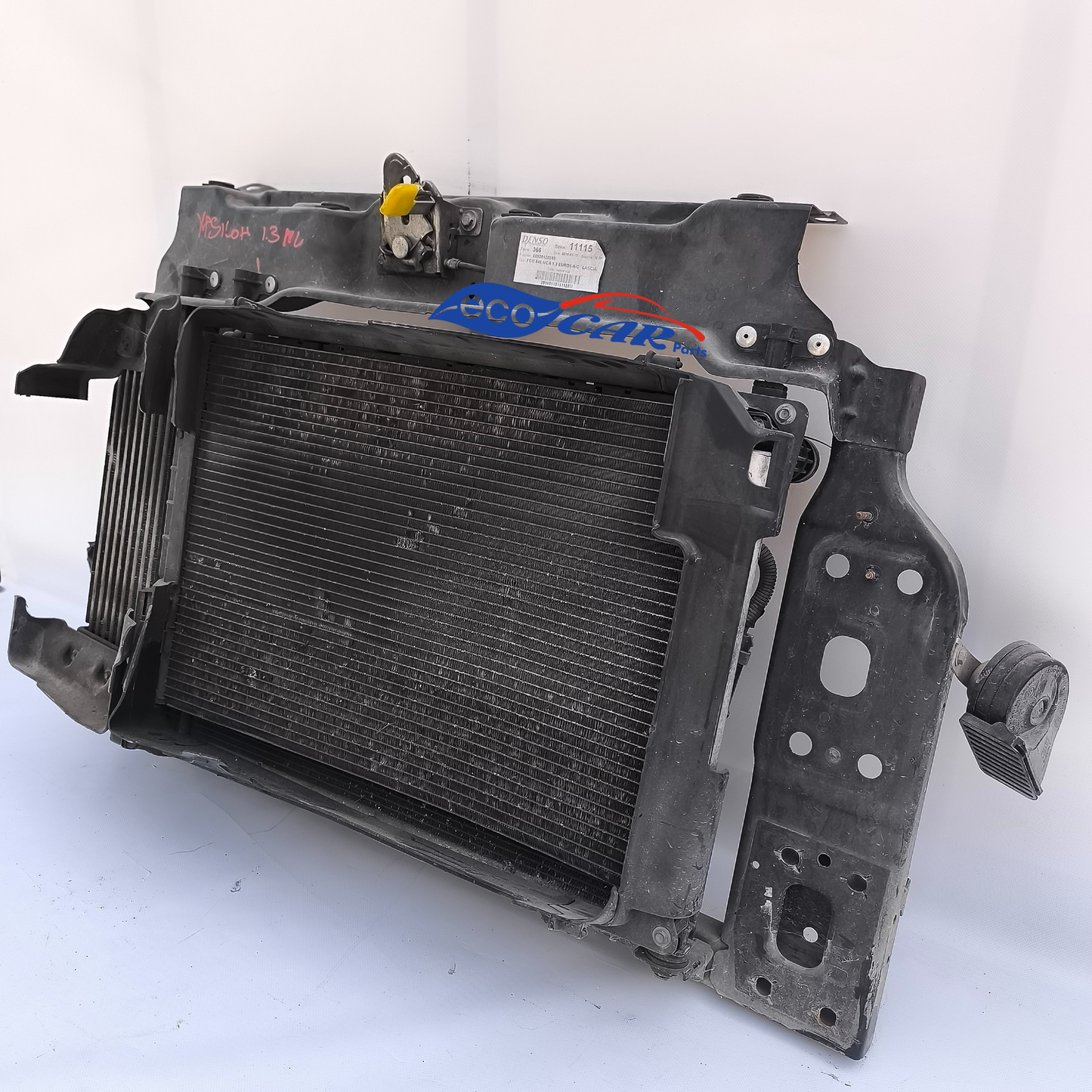 Complete grille with radiators Lancia Ypsilon 1.3 multijet 2014 cod. 00520120280 ecoAG6554