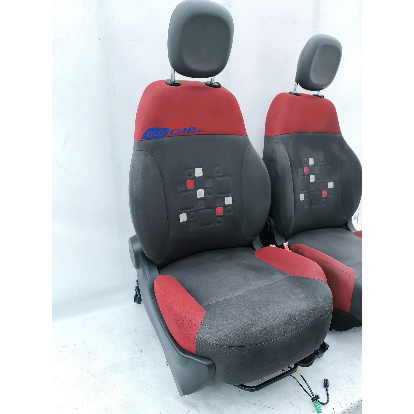 Tappezzeria Fiat New Panda 312 grigia e rossa ecoAG7469