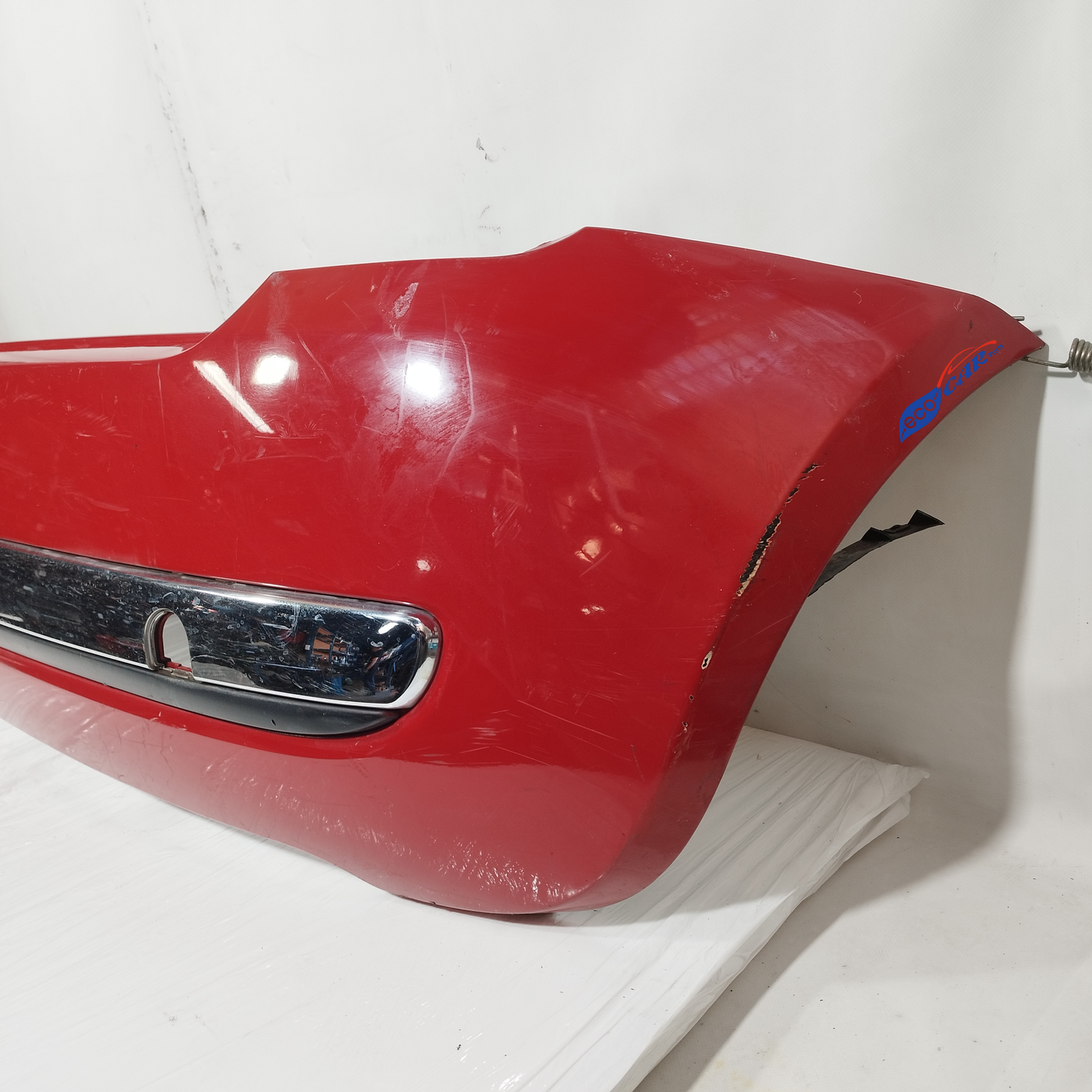 Paraurti posteriore rosso Fiat 500 2008 ecoAC14097