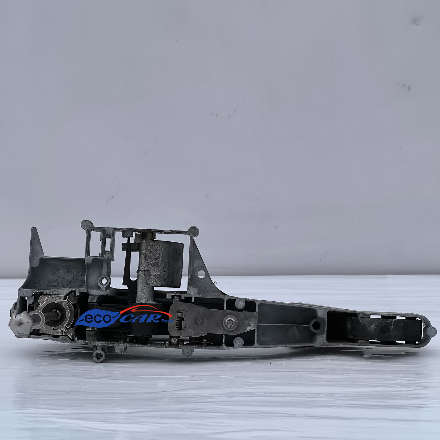 Front left external handle Citroen Berlingo year 2009 grey slightly scratched ecoAG6961