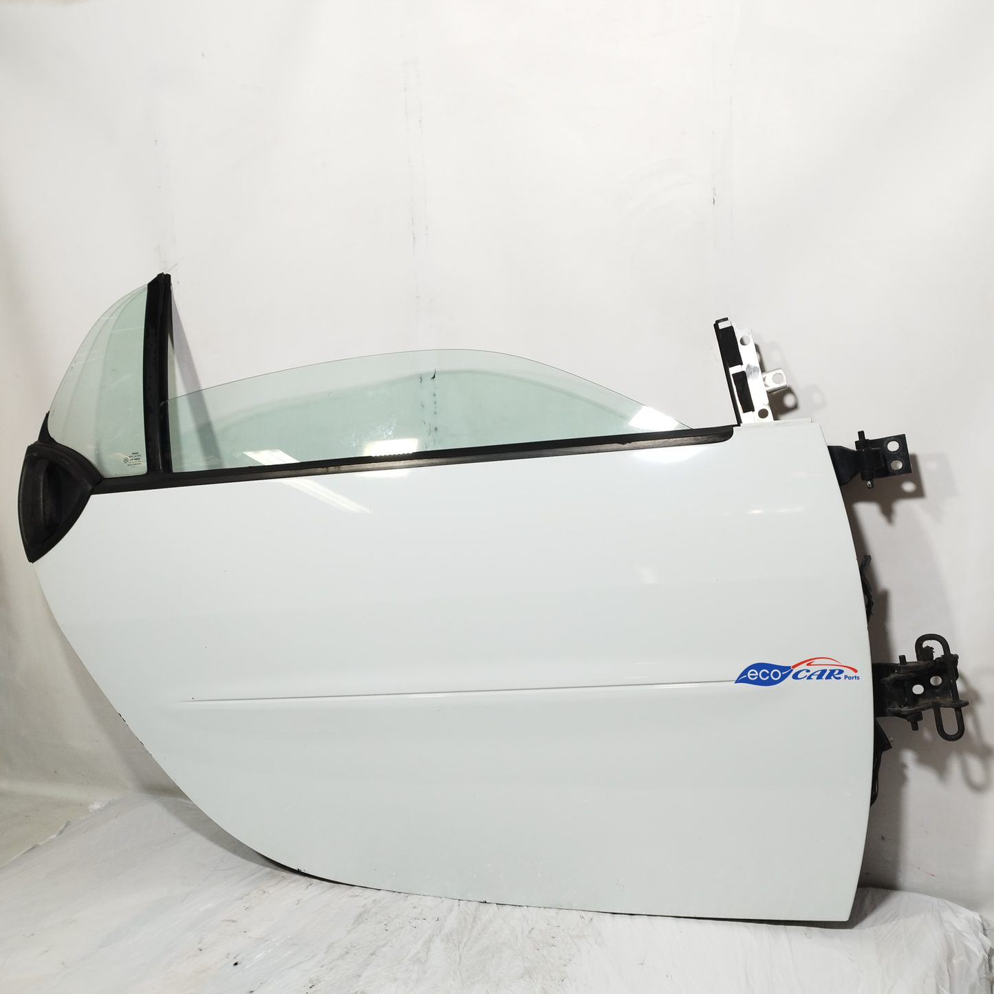 Vordere rechte Tür, weißer Smart fortwo 450, Baujahr 2004, ecoAC13985