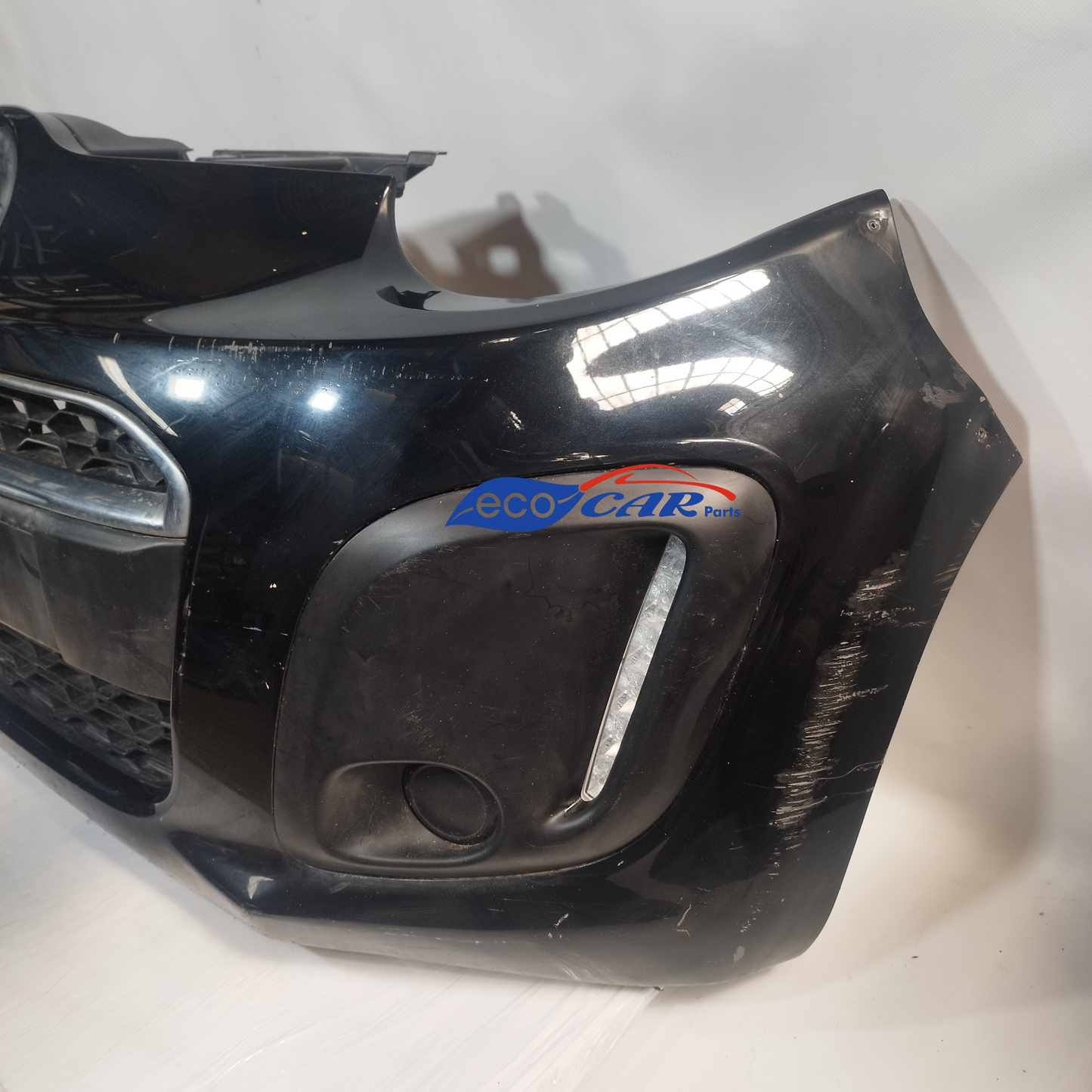 Black front bumper Citroen C1 2013 ecoAC11533