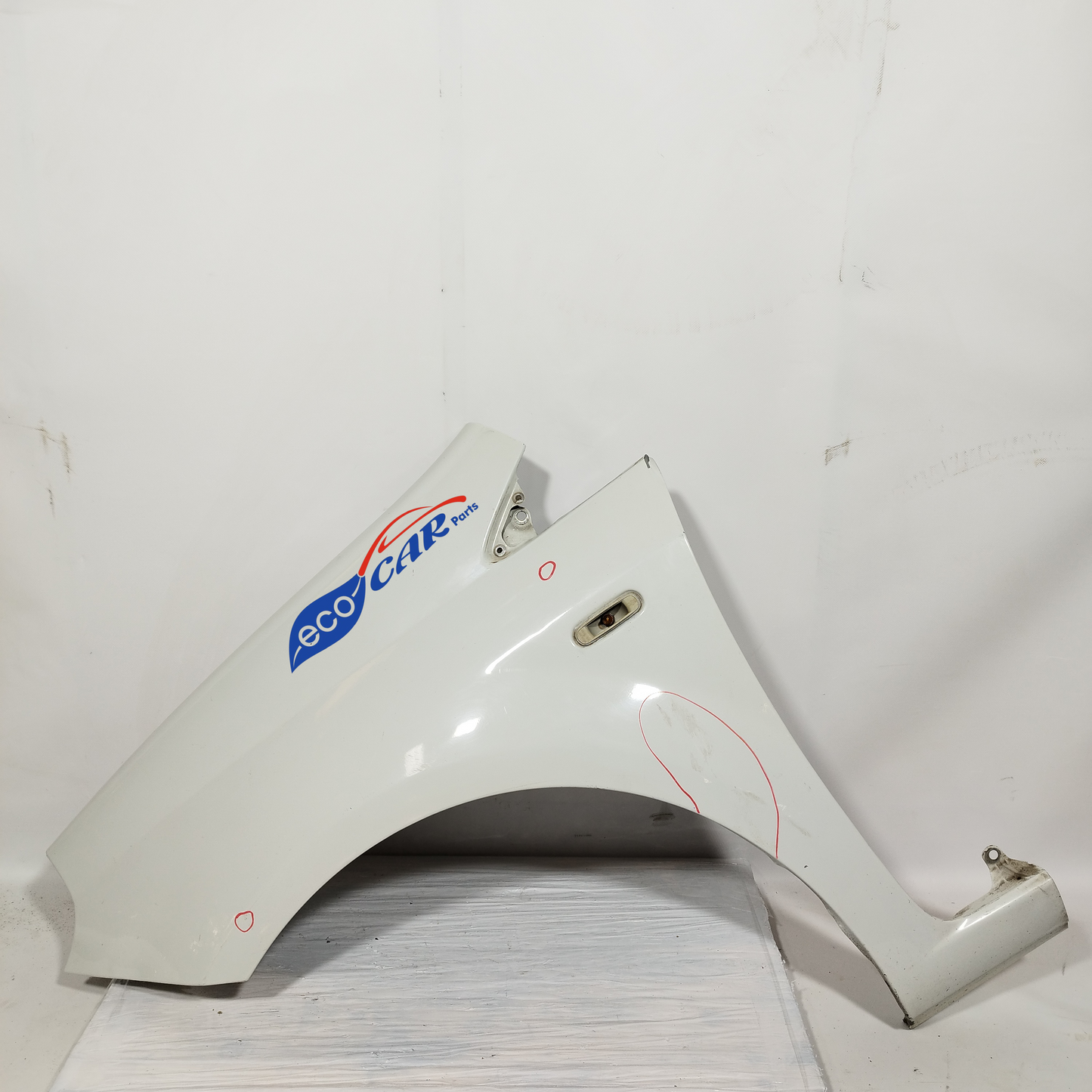 Kotflügel vorne links Weiß Fiat Punto Evo 2012 ecoAC11678