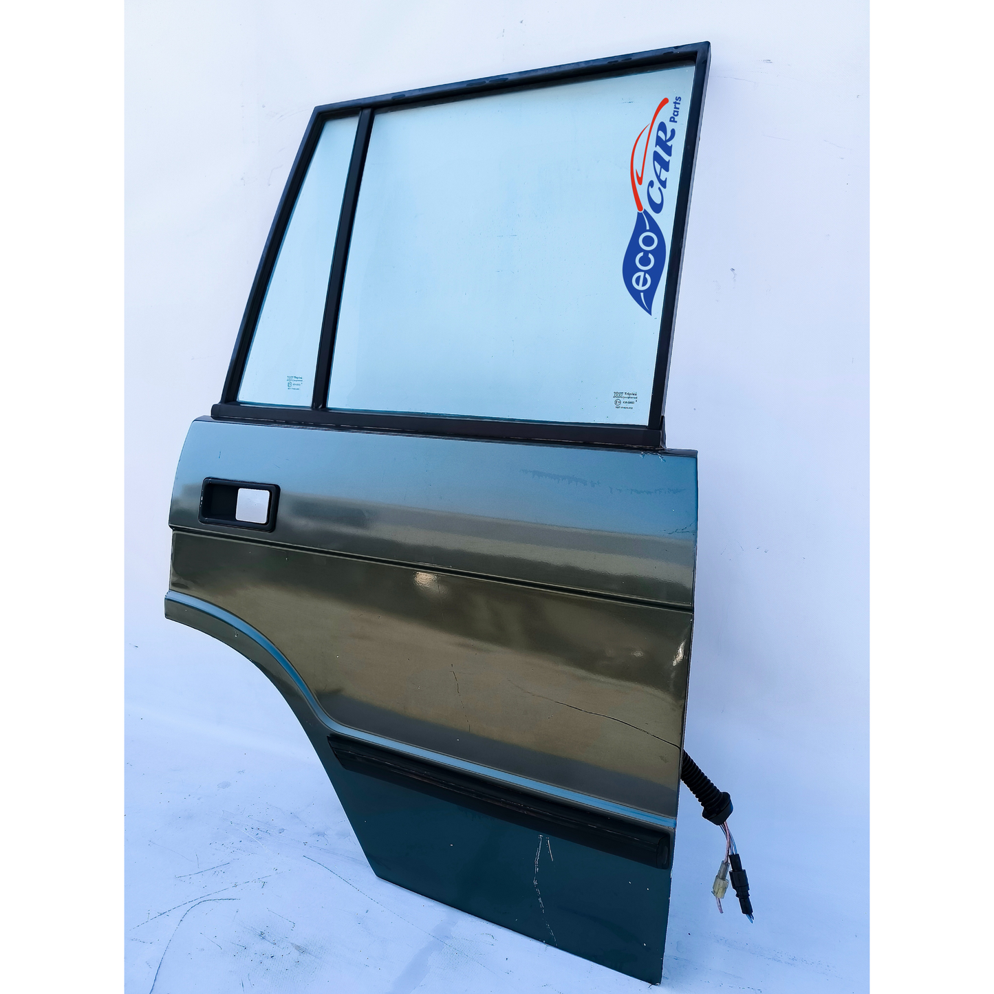 Dark Green Rear Right Door Land Rover Range Rover Year 1990 Has Various Scratches ecoAG7179