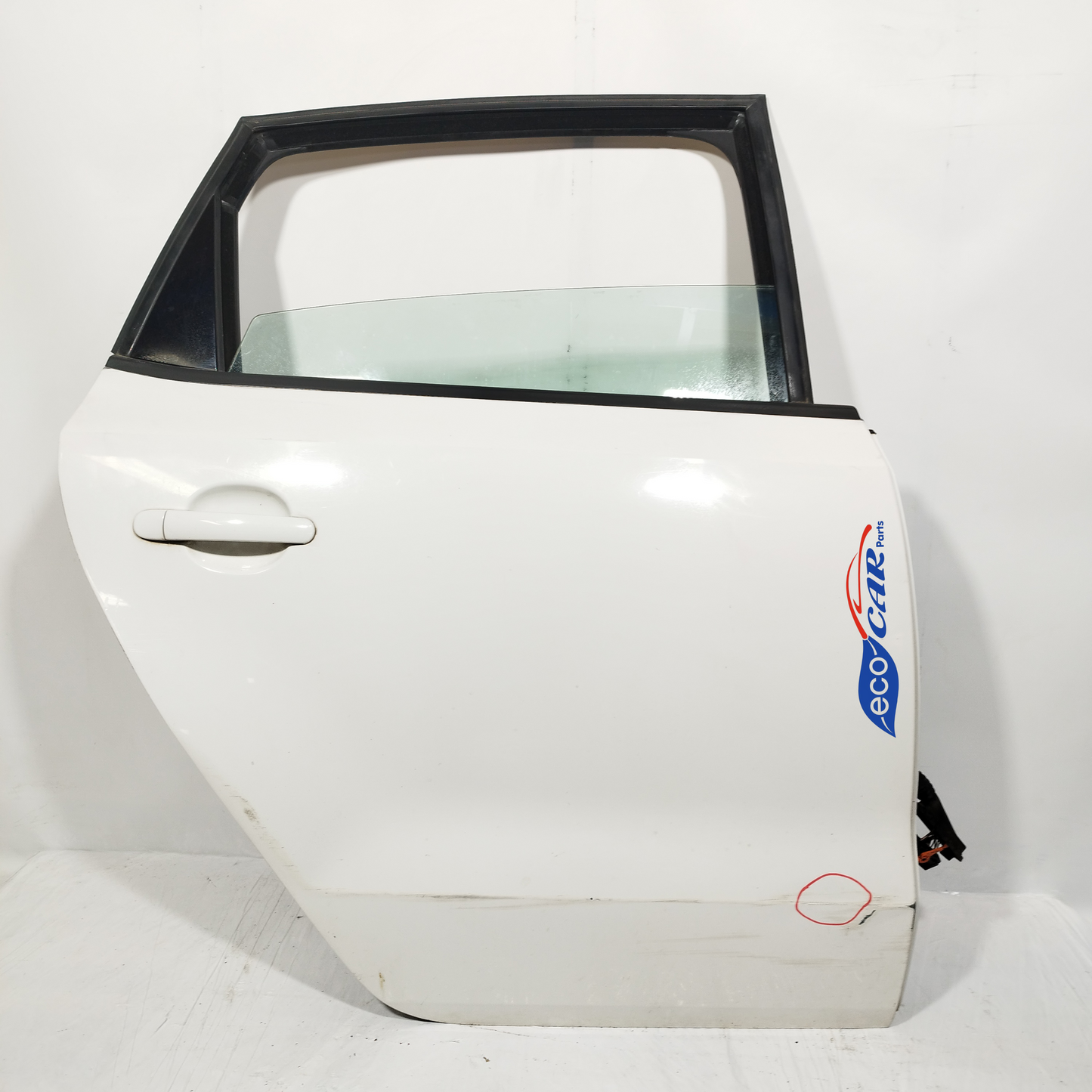 Complete rear right door White Volkswagen Polo 2013 ecoAC12177