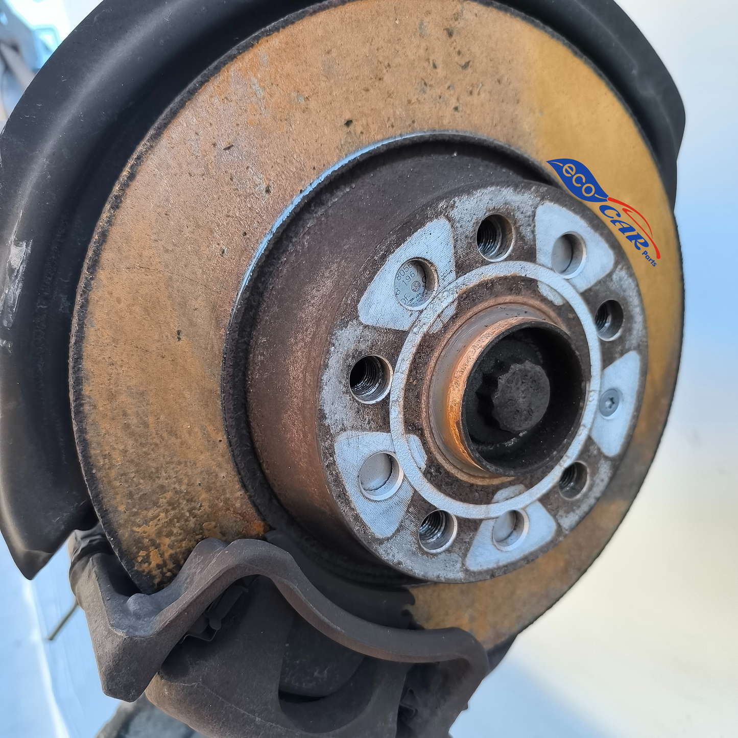 Hinterachse komplett mit Differential für Volkswagen Tiguan 2.0 TDI 4x4, Baujahr 2009, Code 2SB0525010 ecoAG7246