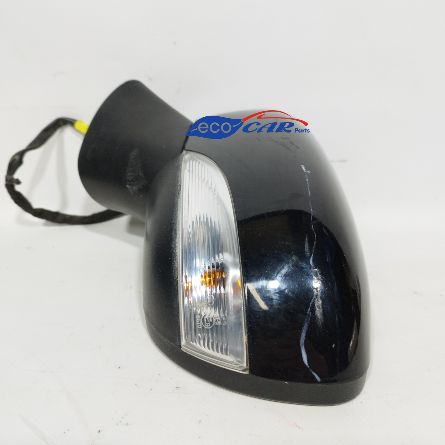 Schwarzer elektrischer Außenspiegel vorne links für Nissan Micra K14 2017, 5-adrig, ecoAC11618