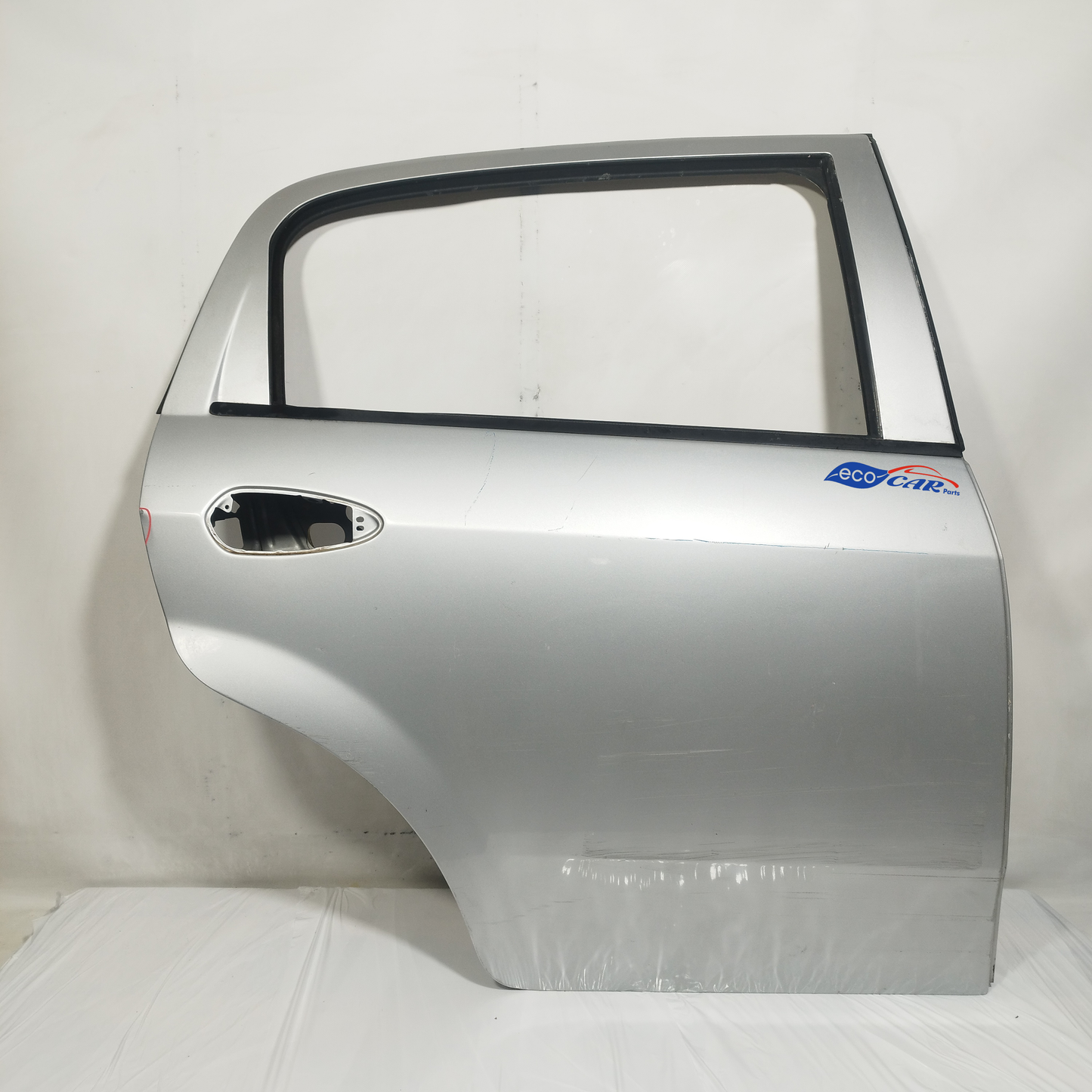 Hintere rechte Tür, silbergrau, Fiat Punto Evo 2012 ecoAC13106