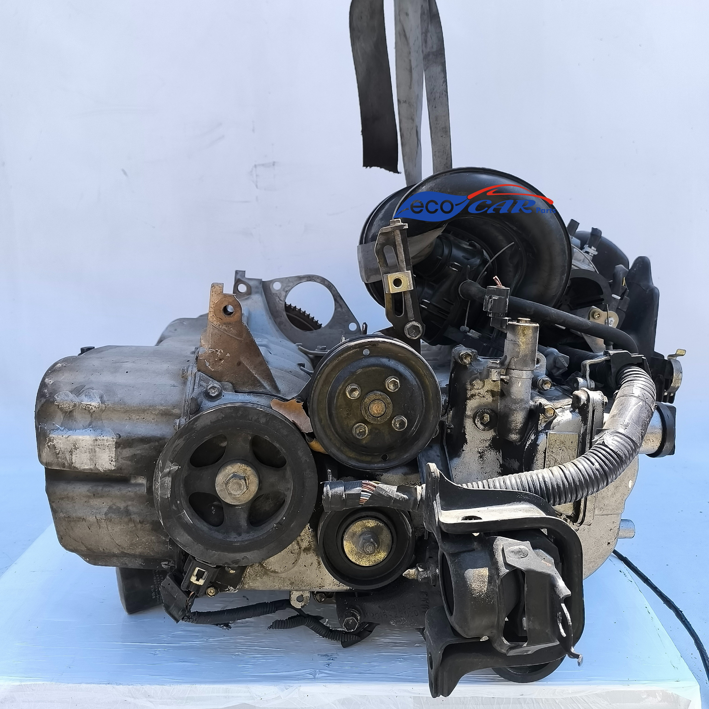 Toyota Yaris 1.3 VVT 2004 engine code: 2SZ ecoAG7209 aluminum oil pan and four-pin pump