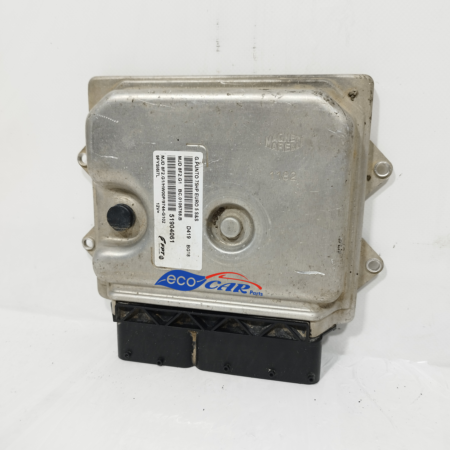 Centralina motore Fiat Punto Evo 1.3 Mtj 75Cv 2012 Cod: 51904061 ecoAC12248