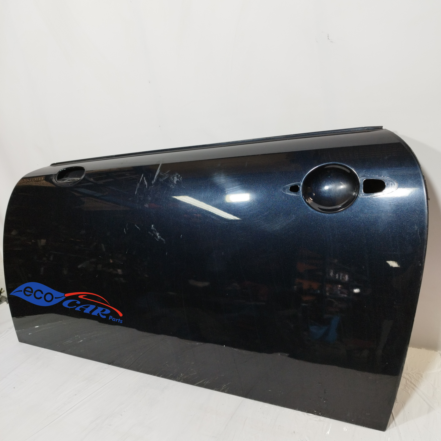 Front door left midnight blue Mini Cooper R53 Cabrio 2004 ecoAC11820