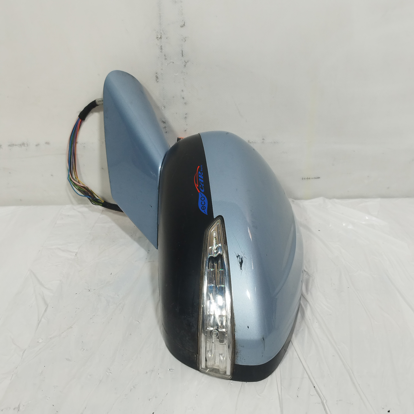Specchietto elettrico anteriore sx Celeste Citroen C4 Grand Picasso 2013 16 Fili ecoAC13853