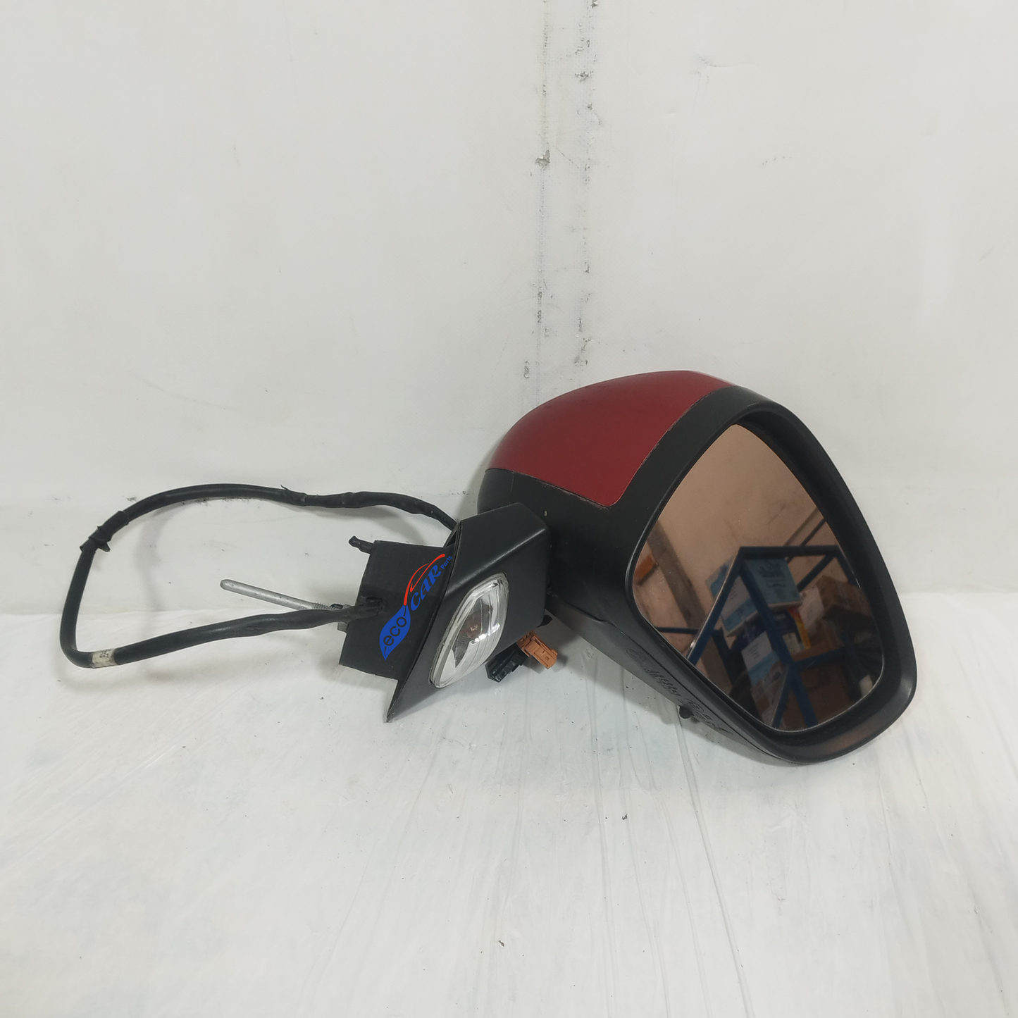 Specchietto elettrico anteriore dx rosso fuoco Citroen C3 2010 2 Spinotti 7 Fili ecoAC13700