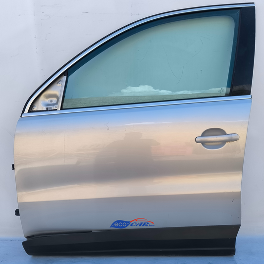 Sportello anteriore sx grigio argento Volkswagen Tiguan anno 2009 ecoAG7312