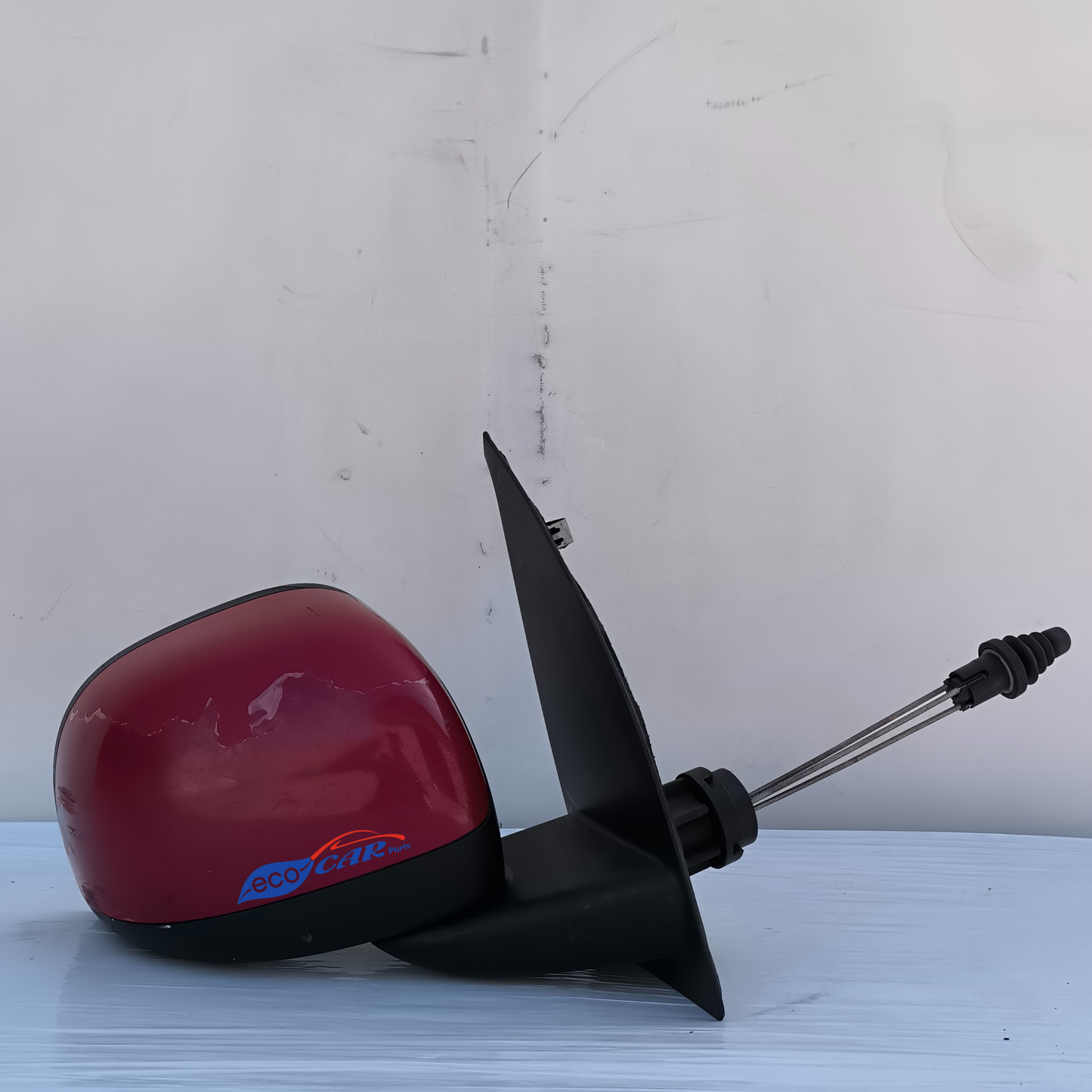 Specchietto manuale dx rosso Fiat Panda 169 anno 2010 ecoAG7393